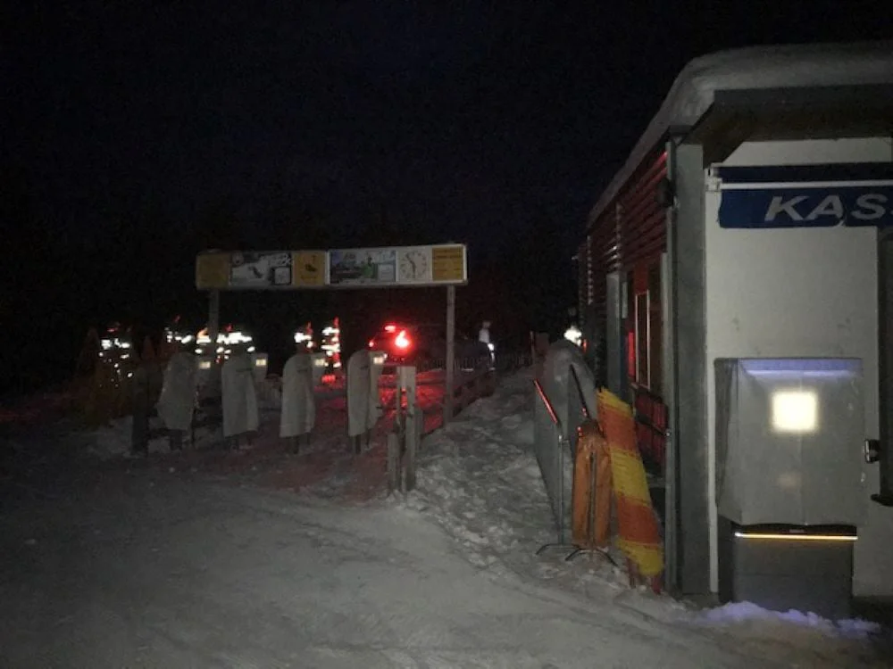 PKW Bergung Skipiste